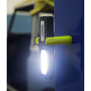 Sealey LED318 Rechargeable Inspection Lamp 5W COB + 3W LED + Power Bank Green Sealey  - Dynamic Drive