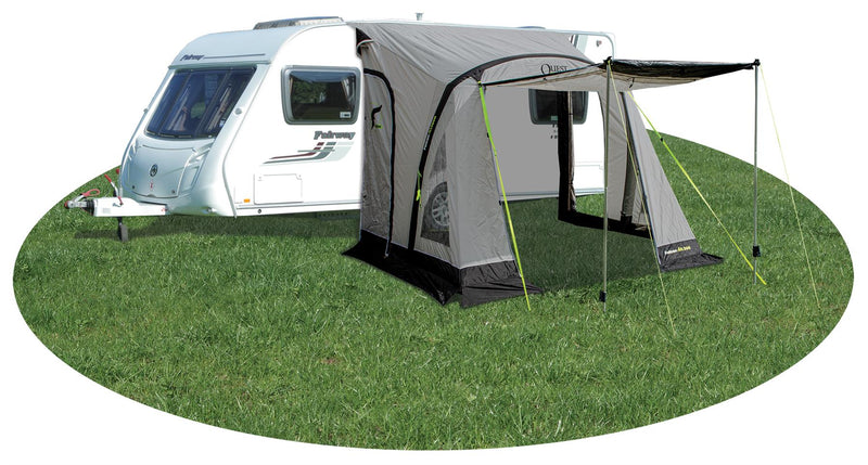 Quest Falcon Pro 260 Air Porch Caravan Awning Grey Quest Leisure - Dynamic Drive