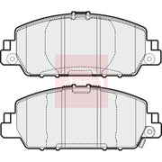Apec Front Brake Pad Set fits Honda Accord IX 2012 on 3.5