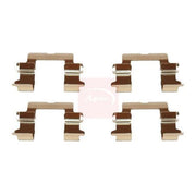 Apec Brake Pad Accessory Fitting Kit Front fits Mitsubishi Colt 1990-1996 1.8