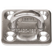 Fiamma Stainless Steel Square Plate Kit (98656-485) Fiamma - Dynamic Drive