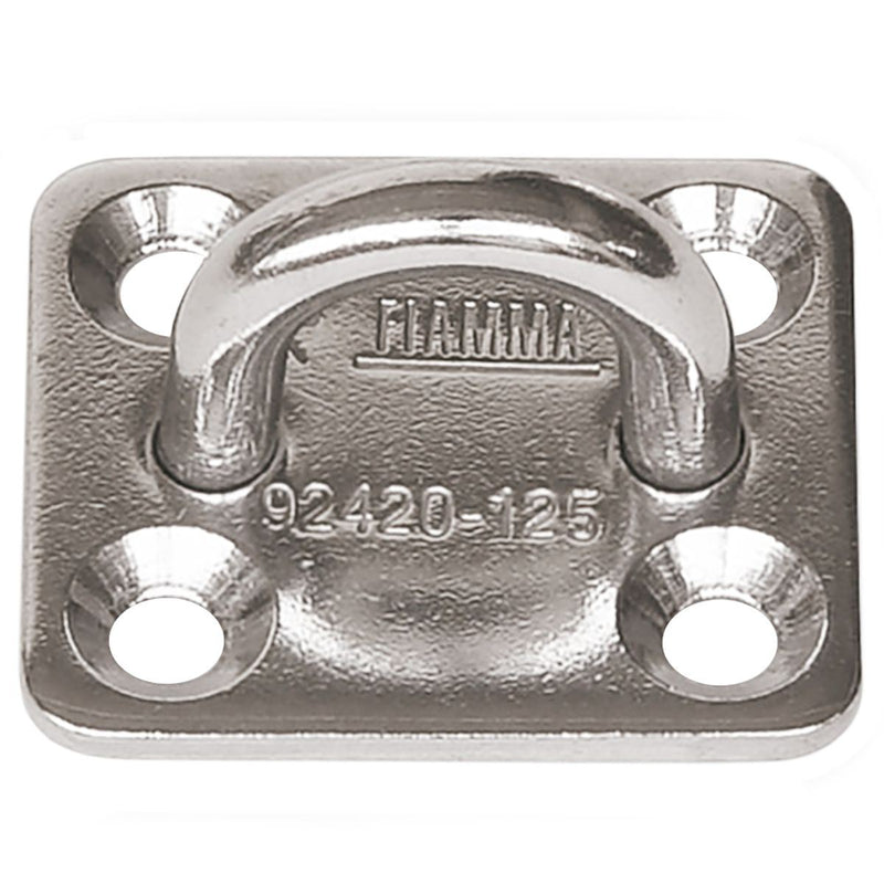 Fiamma Stainless Steel Square Plate Kit (98656-485) Fiamma - Dynamic Drive