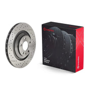 Brembo Xtra 2 x / Brake Discs fits Audi A6 C6 2004-2011 2.0 2.4 2.7 2.8 3.0 3.2