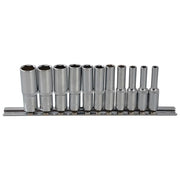 Bluespot Tools 1/4in Drive Deep Socket Set, 11 Piece BlueSpot Tools - Dynamic Drive