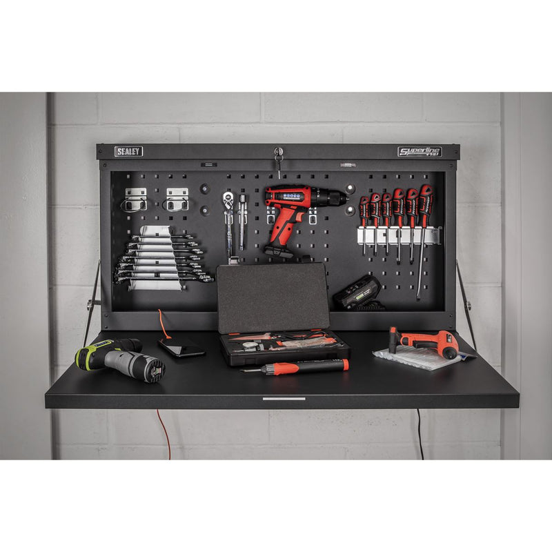 Superline Pro Superline PRO Wall Mounting Foldable Workbench 900mm APWMW01 Superline Pro - Dynamic Drive