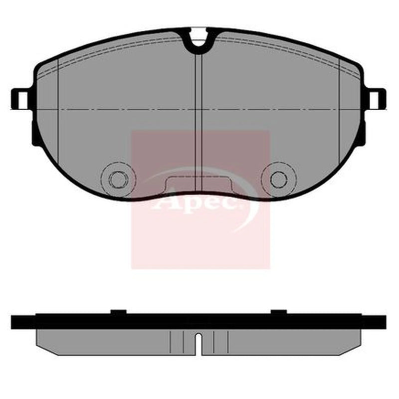 Apec Front Brake Pad Set PAD2543