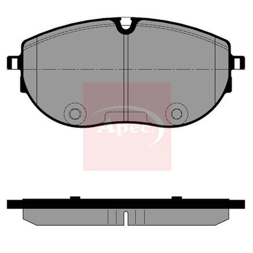 Apec Front Brake Pad Set PAD2543