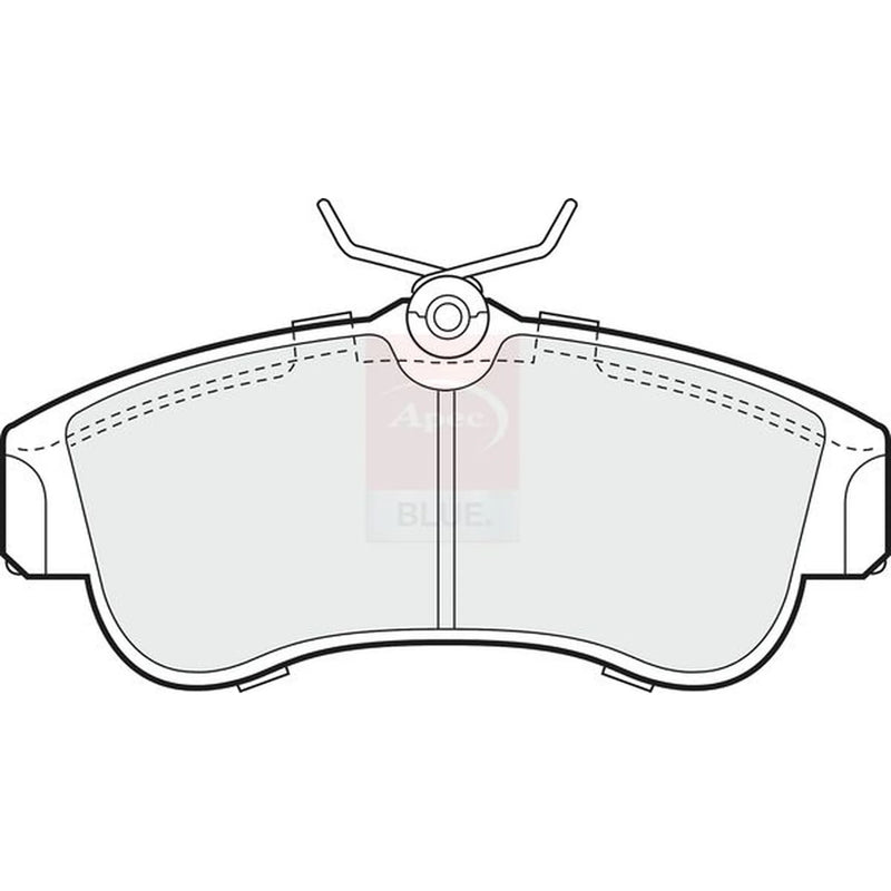 Apec Front Brake Pad Set PD3431