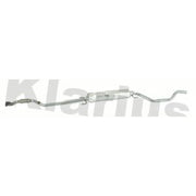 Klarius Box With Centre Pipe Centre fits Opel Meriva A 2003-2010 1.8