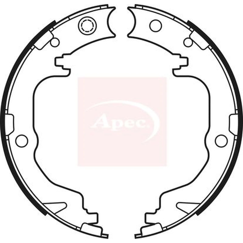Apec Parking Brake Shoe Set SHU759