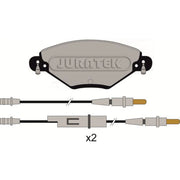 Juratek Front Brake Pad Set fits Citroën C5 I 2001-2004 1.8 2.0