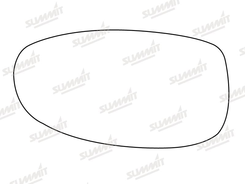 Summit Stick-On Standard Mirror Glass fits Chrysler Neon RHS Summit - Bars 4 Cars