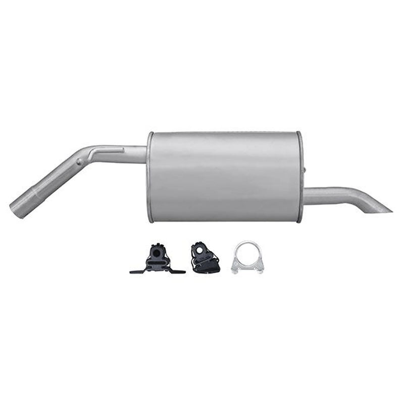 Hella End Silencer Rear fits Peugeot 207 2006-2015 1.4