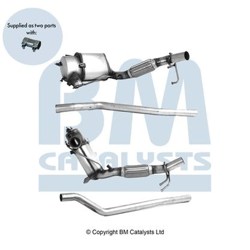 BM Catalysts Homologated Diesel Cat & Dpf fits Audi Q3 2011-2018 2.0