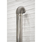 Sealey Stainless Steel Exhaust/Flue 90° Bend for IR13/IR16 Ø100mm Sealey  - Dynamic Drive