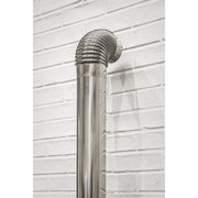 Sealey Stainless Steel Exhaust/Flue 90 Bend for IR13/IR16100mm IREX3 Sealey - Dynamic Drive