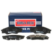 Borg & Beck Front Brake Discs & Pads fits Toyota Hilux Vigo VII Pickup 2005-2015