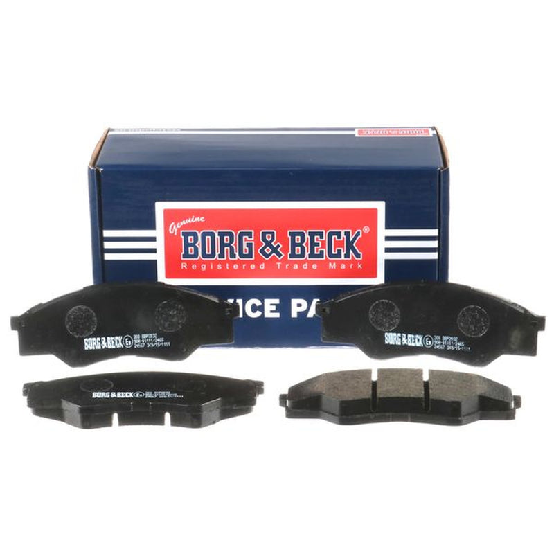 Borg & Beck Front Brake Discs & Pads fits Toyota Hilux Vigo VII Pickup 2005-2015