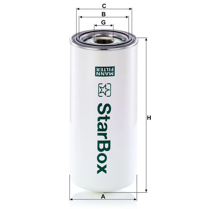 MANN-FILTER Ef 136mm LB 13 145/20