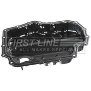 First Line Engine Oil Sump Pan Steel fits Audi A1 2012-2018 1.4