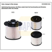 NAPA Fuel Filter Element fits Citroën Berlingo 2019 on 1.6