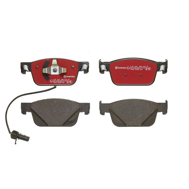 Brembo 4 x Front Brake Pad Set fits Audi A4 Allroad B9 2016-2020 2.0 3.0