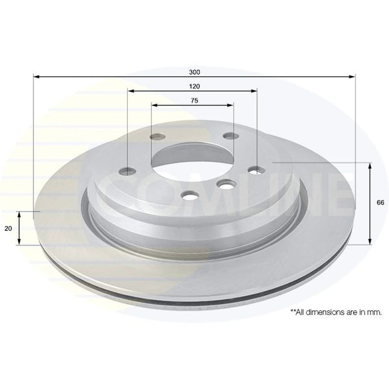 Comline Front & Rear Brake Discs & Pads fits BMW 3 2004-2013
