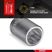 Teng Tools 3/8" TX-E Socket E10 Teng Tools - Dynamic Drive