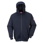 Portwest Fr Zip Front Hooded Sweatshirt XL Portwest - Dynamic Drive