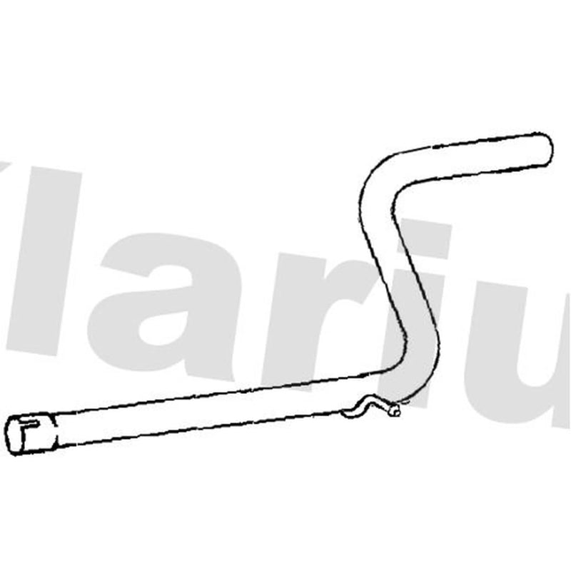 Klarius Exhaust Pipe OD fits VW Caddy III 2010-2015 2.0