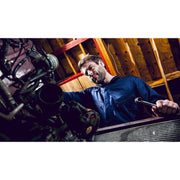 Portwest Polycotton Zip Coverall - Navy - Large (Tall) Portwest - Dynamic Drive