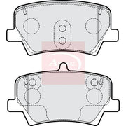 Apec Rear Brake Pad Set fits Volvo XC40 2017-2023