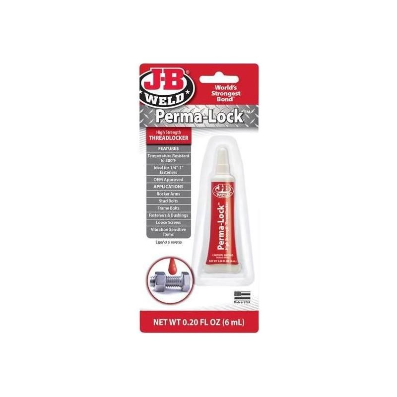 J-B Weld Perma-lock Red High High Strength Threadlocker 6ml J-B Weld - NN4 Online