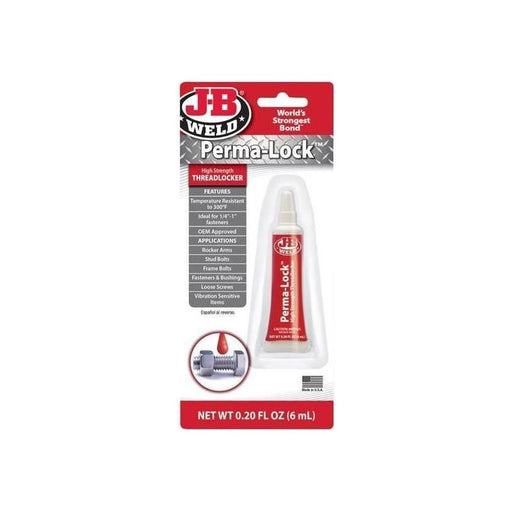 J-B Weld Perma-lock Red High High Strength Threadlocker 6ml J-B Weld - NN4 Online