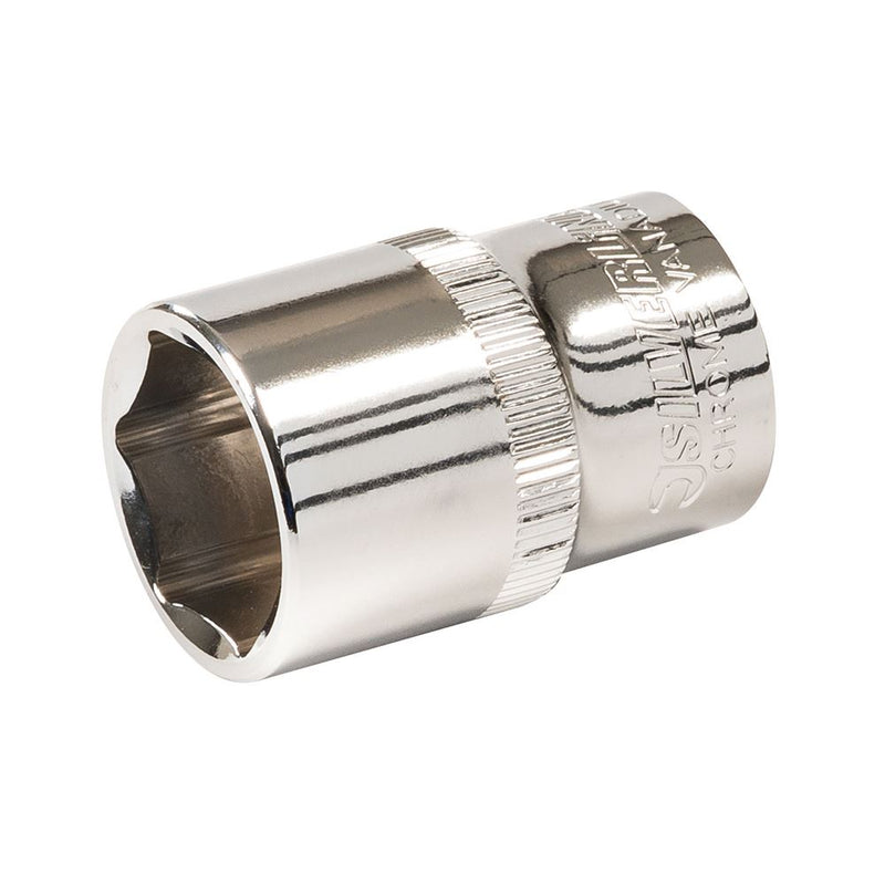 Silverline Socket Set 1/2" Drive 6pt Metric 10pce 10 - 19mm 245463 Silverline  - Dynamic Drive