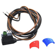 EHM Micro Switch with Cap Red/Blue 240-0622WRBSKM