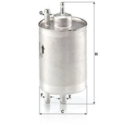 MANN-FILTER Fuel Filter Element