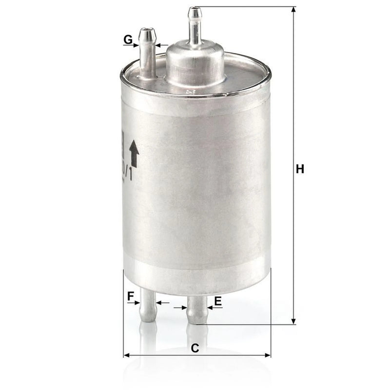 MANN-FILTER Fuel Filter Element