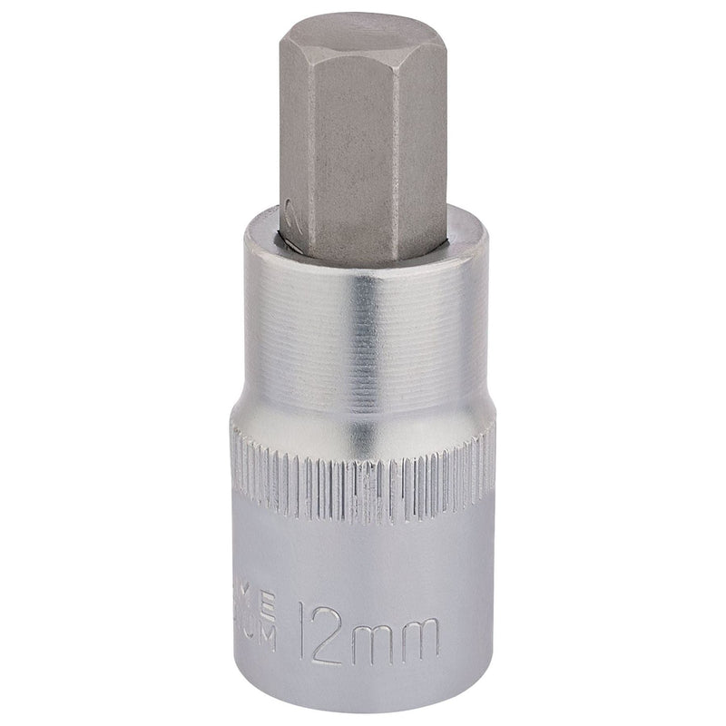 Draper Hexagonal Socket Bits, 1/2" Sq. Dr., 12mm 16304 Draper - Dynamic Drive