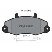 Textar Front Brake Pad Set 2147002