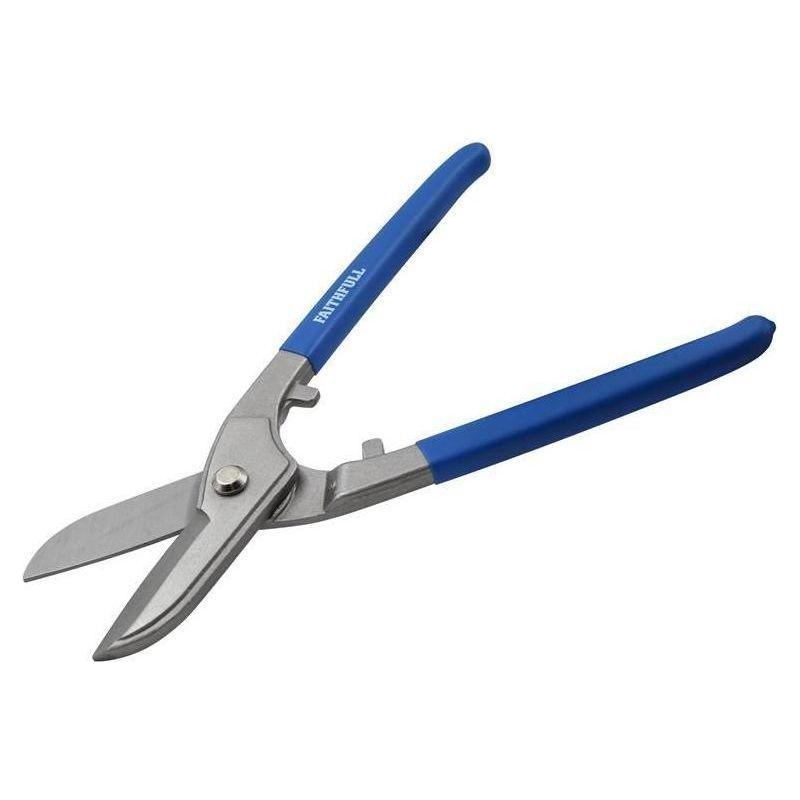 Faithfull Straight Tin Snips 250mm (10in) Faithfull - Town Tools