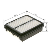 Bosch Engine Air Filter fits Suzuki Baleno 1995-2002 1.3 1.6 1.8 1.9