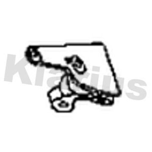 Klarius Exhaust System Mount Rubber fits Audi Tt 1998-2006 1.8