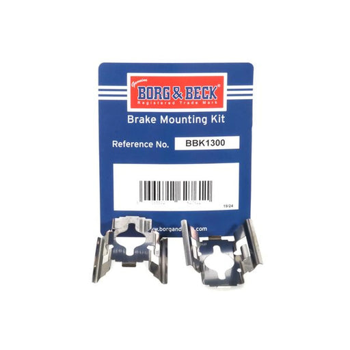 Borg & Beck Brake Pad Accessory Fitting Kit Rear BBK1300