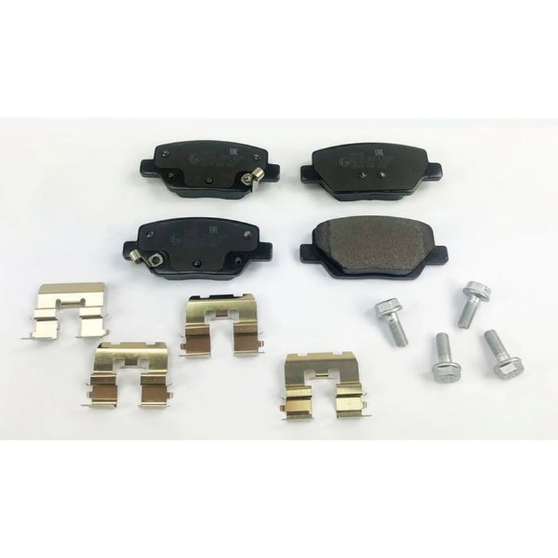 Juratek Rear Brake Pad Set fits Fiat Tipo 2015-2020 1.0 1.3 1.4 1.6