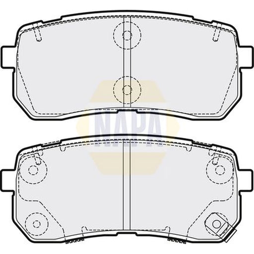 NAPA Rear Brake Pad Set NBP1783