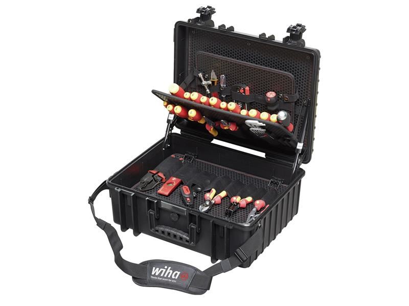 Wiha Competence XL electrician Tool Kit, 82 Piece (inc. Case) Wiha - Dynamic Drive