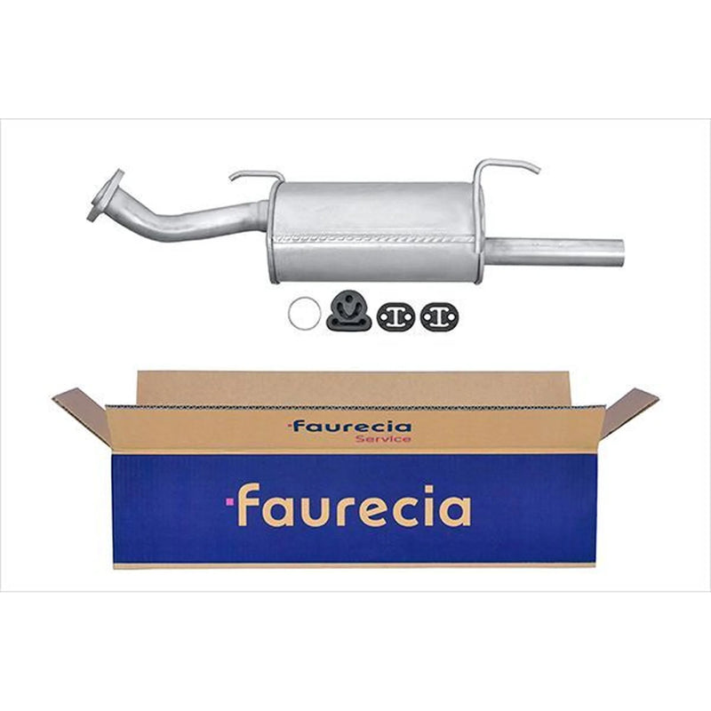 Hella End Silencer Rear fits Nissan Almera 2000-2006 1.5 1.8