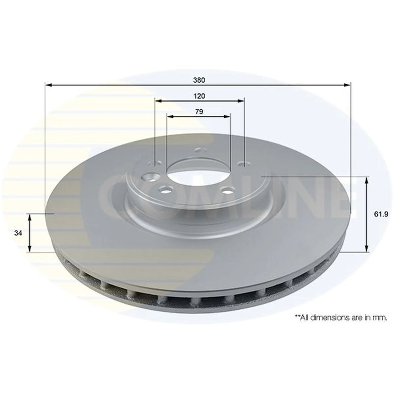 Comline Front & Rear Brake Discs & Pads fits Land Rover Range Rover Sport I
