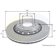 Comline Front & Rear Brake Discs & Pads fits Audi A8 D3 2002-2010